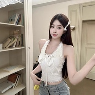 Halse Bralete (with Bra cup) Y2K Outfit