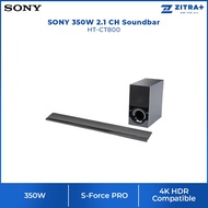 SONY 350W 2.1 CH Soundbar Black HT-CT800 | 1080P | Bluetooth | HDMI | Dolby Digital | Voice Mode | Chromecast Built-In | Spotify | Soundbar with 1 Year Warranty