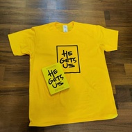 ROHANI HE GETS US T-SHIRT SIZE L