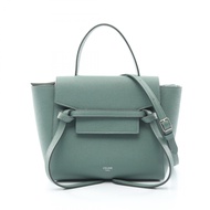 【二手】Celine CELINE手提包 BELT BAG NANO Belt Bag Nano 2WAY Sage Green Leather Belt Bag Nano Women's Used 