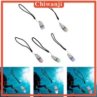 [Chiwanji] Scuba Dive Light with Hanger Rope Underwater Light for Night Snorkeling Dive Marker Hikin
