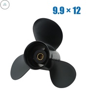 KMV Propeller 9.9x12 For Tohatsu Outboard Engines 25HP 30HP MFS25B MFS30B Aluminum 10 Tooth 3R0B6452