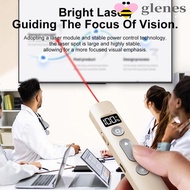 GLENES Laser Pointer Clicker, 2.4GHz Meeting Wireless Flip Pen Clicker, Remote Presentation Portable