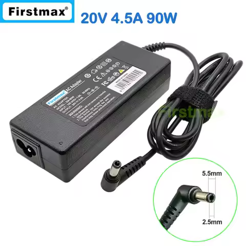 20V 4.5A 90W universal AC power adapter for Lenovo IdeaPad Y550 Y560 Y570 Y580 Y585 Y590 Z380 Z385 Z