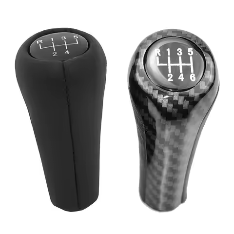 Carbon Fiber / Leather Gear Shift Knob for BMW 1 3 5 6 Series M3 M4 M5 X5 X6 E30 E32 E34 E36 E38 E39
