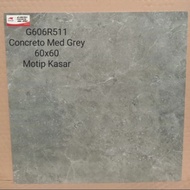 granit lantai 60x60 Garuda concreto med greyy matt 