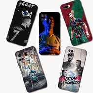 Case For OPPO A17 A17K A57 A57E A57S A77 A77S 4G Phone Cover Soft Silicon Black Tpu Cristiano Ronald
