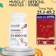 [HCM]Thực Phẩm Bổ Sung Ostrovit Vitamin D3 4000 + K2 110 Viên