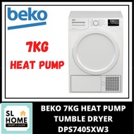 {KL &amp; Klang Valley Area Only}BEKO DPS7405XW3 7KG HEAT PUMP TUMBLE DRYER