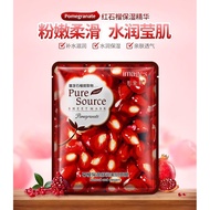IMAGES Pure Source Sheet Mask POMEGRANATE IMAGES Natural Moisture Face Mask . Natural and Elegant.