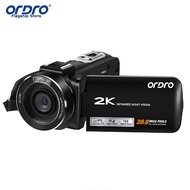 ORDRO Z63 2K/30FPS Camcorder IR Night Vision Vlog Digital Video Camera