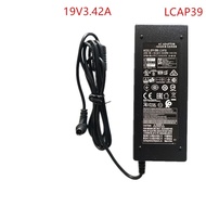 New Original 65W 19V 3.42A AC Adapter Cord for LG 32MU59-B DA-65G19 Monitor Power Supply Charger （Se