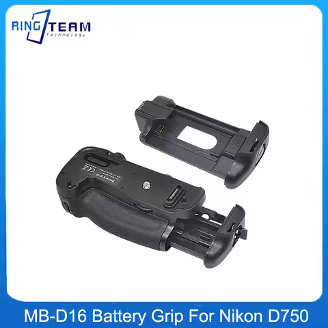 Premium MB-D16 BG-D750 Vertical Battery Grip For Nikon D750 SLR Camera - Works with EN-EL15 Battery