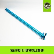 Litepro A61 Folding Bike Seatpost 33.9 x 600 mm Original Folding Bike