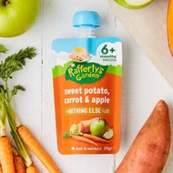 Raffertys Garden Sweet Potato Carrot & Apple Baby Puree 6m+  [Exp: Dec26-Mar27]