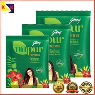 Godrej Nupur Henna Natural Mehndi for Hair Color with Goodness of 9 Herbs 120g and 400g
