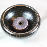 【送禮好物】鐵斑 天目釉 手拉坯壺承 茶洗 名家葉敏祥手工作品