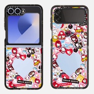 เคสกันกระแทกสำหรับ Samsung Galaxy Z Flip 6 /Galaxy Z Flip 5 /Galaxy Z Flip 4 /Galaxy Z Flip 3เคสครอบ