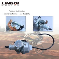 LINGQI RACING Hand Lever Choke Carburetor Motorcycle Accessories For 4 Stroke CG125 CG150 Motocross 
