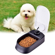 Adeeing Pet Dog Timing Automatic Feeder Cat Dog Dry Food Dispenser Dish Bowl