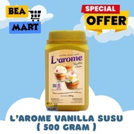 Larome Vanilla Susu Bubuk 500gr | Zeelandia Larome Vanila Milk Powder / Perisa Aroma Vanili Larom 50