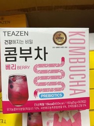 ⭕️現貨⭕️Teazen berry 30條 普通版 🇰🇷韓國 TEAZEN KOMBUCHA PREBIOTICS BERRY 益生菌康普茶雜莓味 (5G X 30 條) 現貨發售！