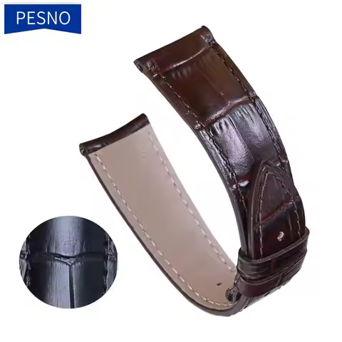 PESNO Compatible for Frederique Constant Classics FC-303/306/365/710/715 Genuine Leather Watch Bands