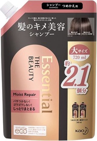 花王 Essential The Beauty 髮絲修護美學洗髮精 保濕修護型 補充包 720ml