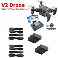 V2 Mini Drone Spare Parts Blade and Battery Charging Cable Rc Quadcopter Original Accessory 4DRC-V2 