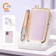 48W Professional Cordless Rechargeable Brushless Nail Drill Portable Electric Efile Bits Bit Sander 