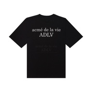 ADLV acme de la vie Basic White/Black Short Sleeve Oversized T-shirt