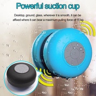 Waterproof and Portable Bluetooth Speaker with Suction Cup and Mic