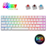 แมคคานิคอลคีย์บอร์ด ไร้สาย Royal Kludge RK68 RGB Hotswap USB HUB คีย์บอร์ดเกมมิ่งคีย์ไทย ไร้สายบลูทู