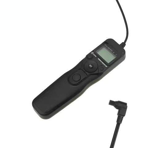 RS-80N3 LCD Timer Shutter Release Remote Control for Canon EOS 5D Mark II 5D 6D 7D 10D 20D 30D 40D 5