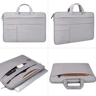 [Malaysia Stock] Laptop Bags Shockproof Case Sleeves 12 13 15.6 Inch Cover Zipper Bag Briefcases