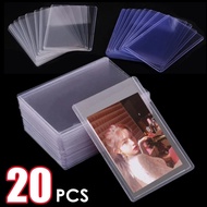 5/20PCS Card Protective Sleeve Toploader Holder for Collectible Trading Basketball Sports Game DIY K