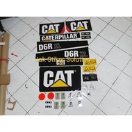 Dozer Cat Sticker D6R XL Heavy Equipment Sticker