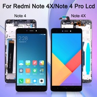 For Redmi Note 4x Lcd Touch Screen Panel Digitizer Assembly Note 4 Display Note 4 Pro With Frame