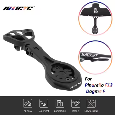 For Pinarello F12 Dogma F MOST Ultra Talon Handlebar Computer Mount Gopro Combo Mount for Garmin Wah