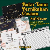 CUSTOM Wedding Guest BooK Wedding Guest BooK Soft Cover