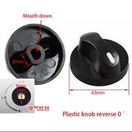 Kitchen Gas Stove Cooker Control Knob -1pcs/ 2 pieces - Black Replacement Universal Gas Knob Kitchen