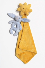 Baby Jellycat 兔仔手搖鈴 連 太陽安撫巾