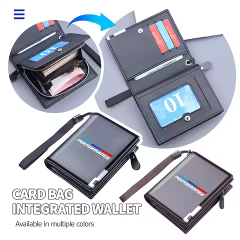 For BMW Car Driver License Cover Car Driving Documents Case Credit Card Holder 1 3 5 Series X1 X3 X4