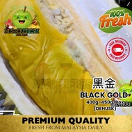 [FREE DELIVERY] Fresh Pahang PREMIUM HIGHLAND BLACKGOLD Durian Dehusked (430g-480g/box)