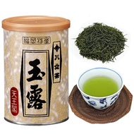 Premium Yame Gyokuro Green Tea Leaves - 100g Can from Iwasaki Tea Company, Kyushu, Fukuoka