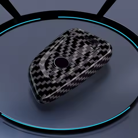New ABS Carbon Fiber Car Key Case Cover Protector Shell For BMW G20 G30 X1 X3 X4 X5 45e G05 X6 F20 G