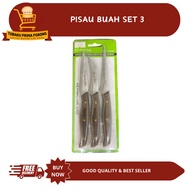 FRUIT KNIFE SET 3 BK 111 B