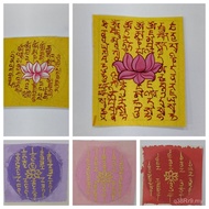 Hand-Painted Core Painting Card Sutra Tang Lotus Tangka Core Hot Card Pure Tribute Ore Sand Five KST