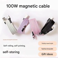 1M/1.5M/2M  Magnetic charging cable  Usb type c cable fast charging   for  xiaomi type c cable fast 
