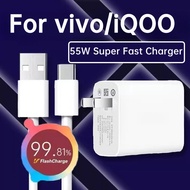 VIVO 55W Super Fast Charger2.0 USB to Type-C Data Cable for iQ00 3/iQ00 5iQ00 Z3iQ00 Neo5